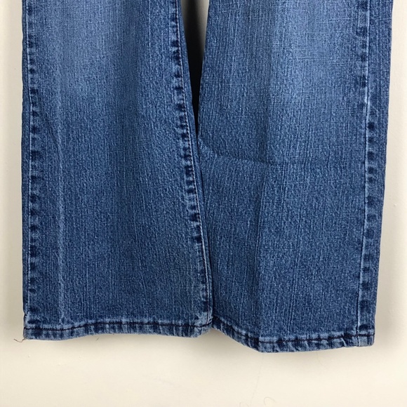 LEVI'S 515 Boot Cut Blue Jeans Size 16S (Short) - Picture 8 of 13